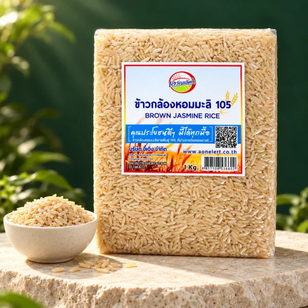 ข้าวกล้องมะลิ — ภาพสินค้า ข้าวกล้องมะลิ — ภาพสินค้า